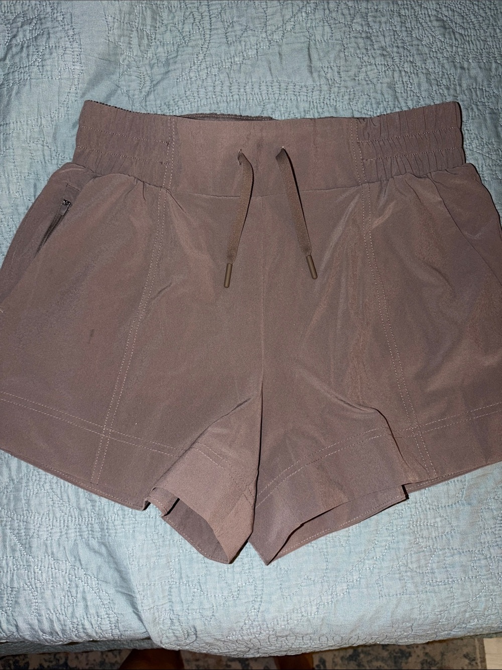 all in motion Taupe Athletic Drawstring Shorts